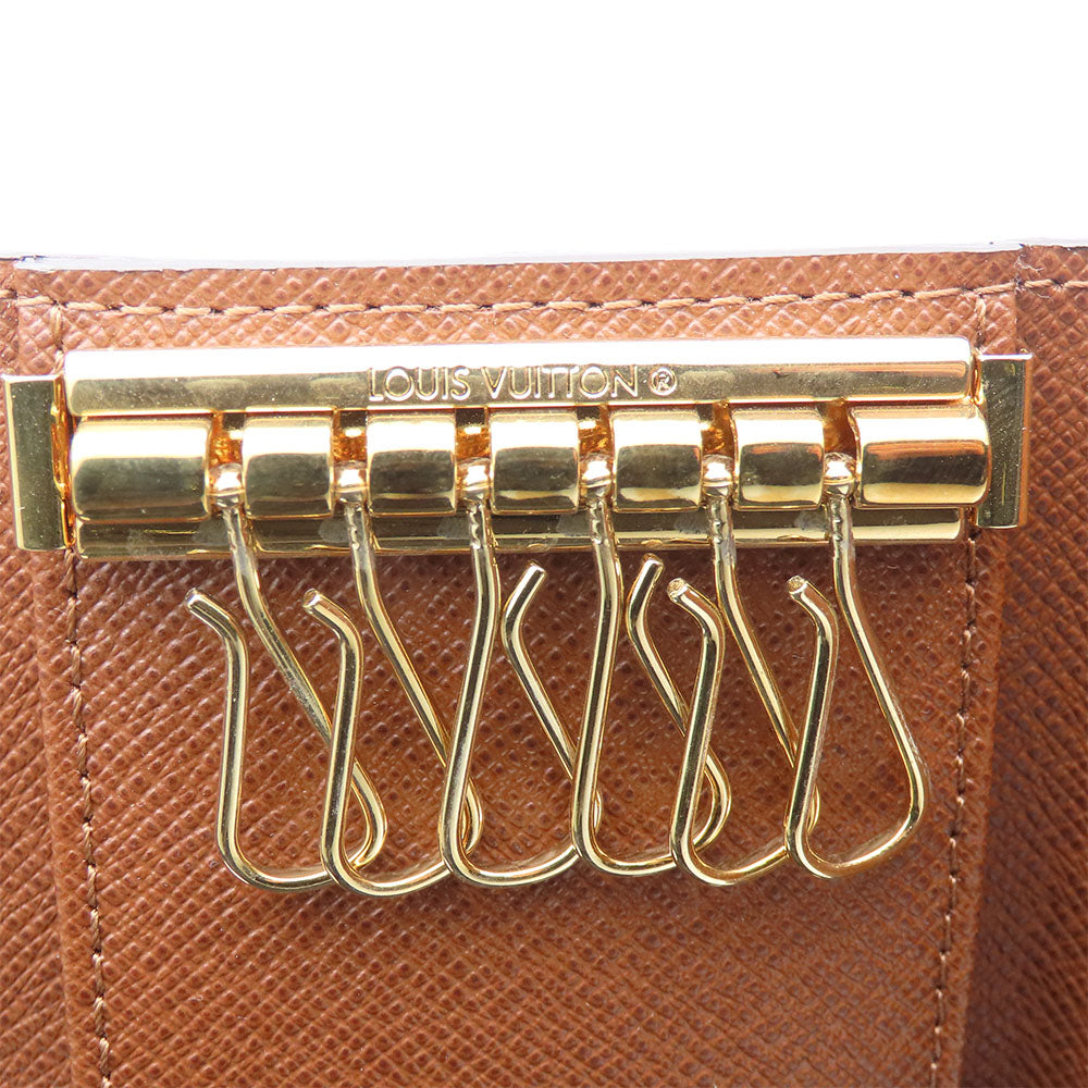 LOUIS VUITTON Key case Key holder  M62630 Monogram Brown Multicles6 unisex(Unisex) Used Authentic