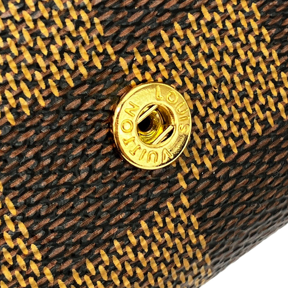 LOUIS VUITTON Key case Key holder  N62630 Damier Brown Multicles6