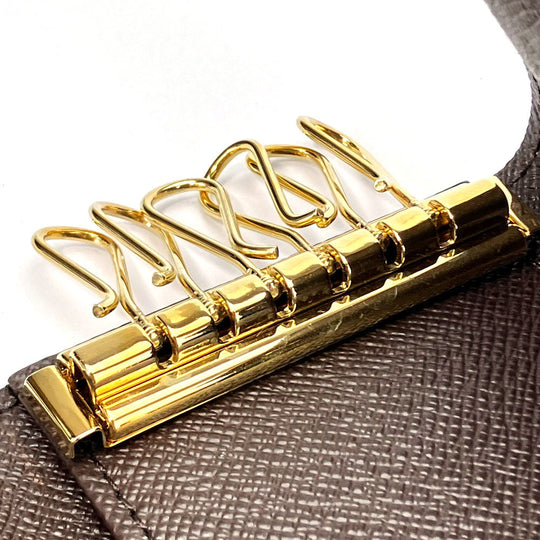 LOUIS VUITTON Key case Key holder  N62630 Damier Brown Multicles6