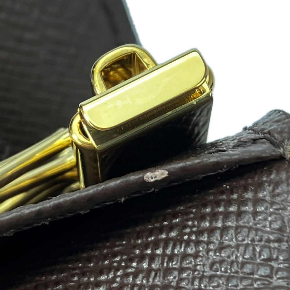 LOUIS VUITTON Key case Key holder  N62630 Damier Brown Multicles6