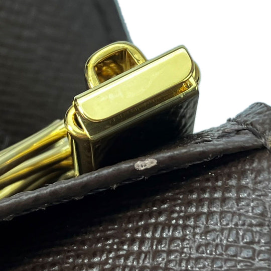 LOUIS VUITTON Key case Key holder  N62630 Damier Brown Multicles6