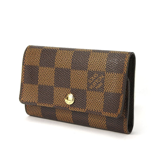 LOUIS VUITTON Key case Key holder  N62630 Damier Brown Multicles6