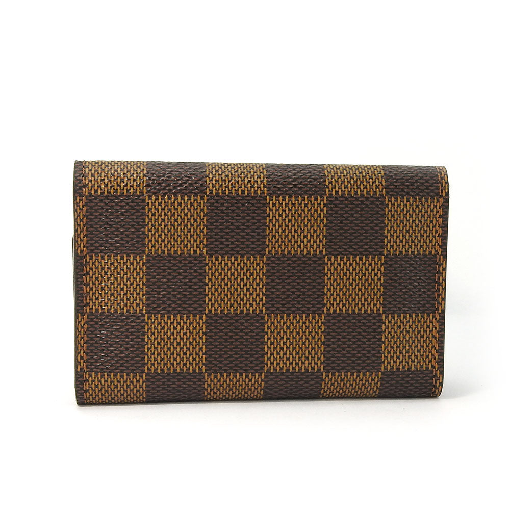 LOUIS VUITTON Key case Key holder  N62630 Damier Brown Multicles6