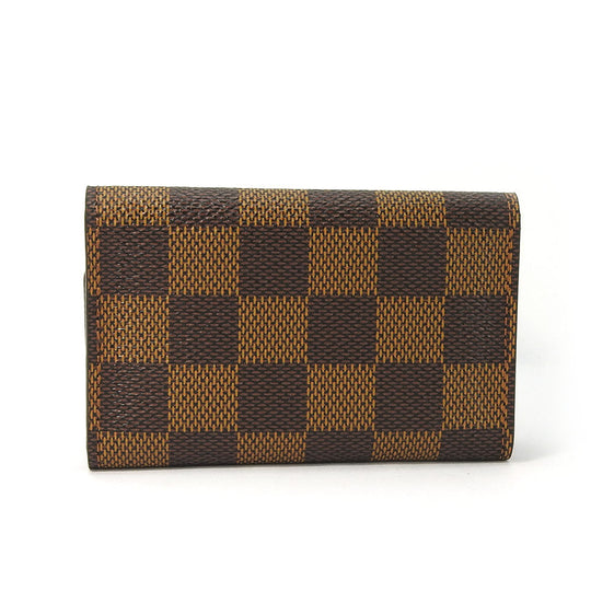 LOUIS VUITTON Key case Key holder  N62630 Damier Brown Multicles6