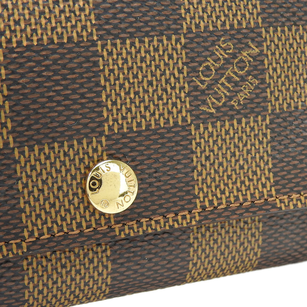 LOUIS VUITTON Key case Key holder  N62630 Damier Brown Multicles6