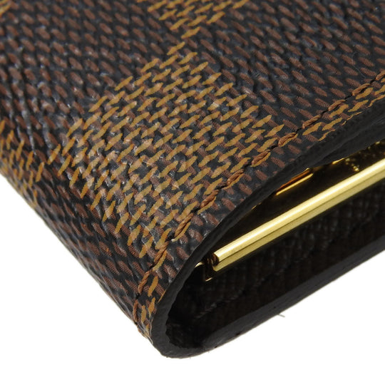 LOUIS VUITTON Key case Key holder  N62630 Damier Brown Multicles6