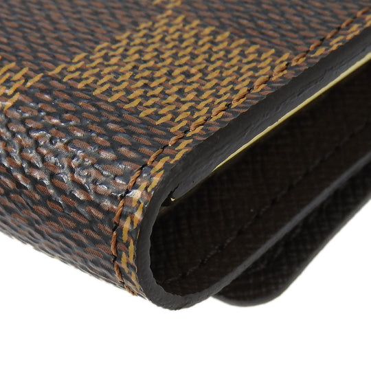 LOUIS VUITTON Key case Key holder  N62630 Damier Brown Multicles6