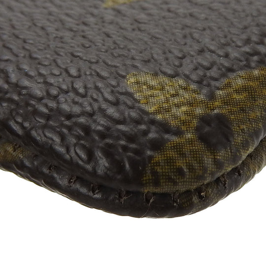 LOUIS VUITTON Coin case M62650 Monogram Brown Monogram Pochette Kle Women(Unisex) Used Authentic