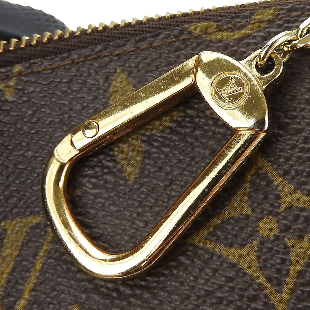 LOUIS VUITTON Coin case M62650 Monogram Brown Monogram Pochette Kle Women(Unisex) Used Authentic
