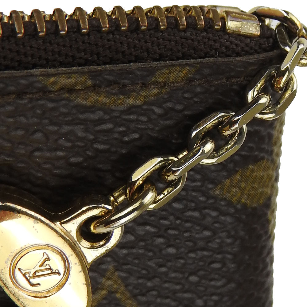 LOUIS VUITTON Coin case M62650 Monogram Brown Monogram Pochette Kle Women(Unisex) Used Authentic