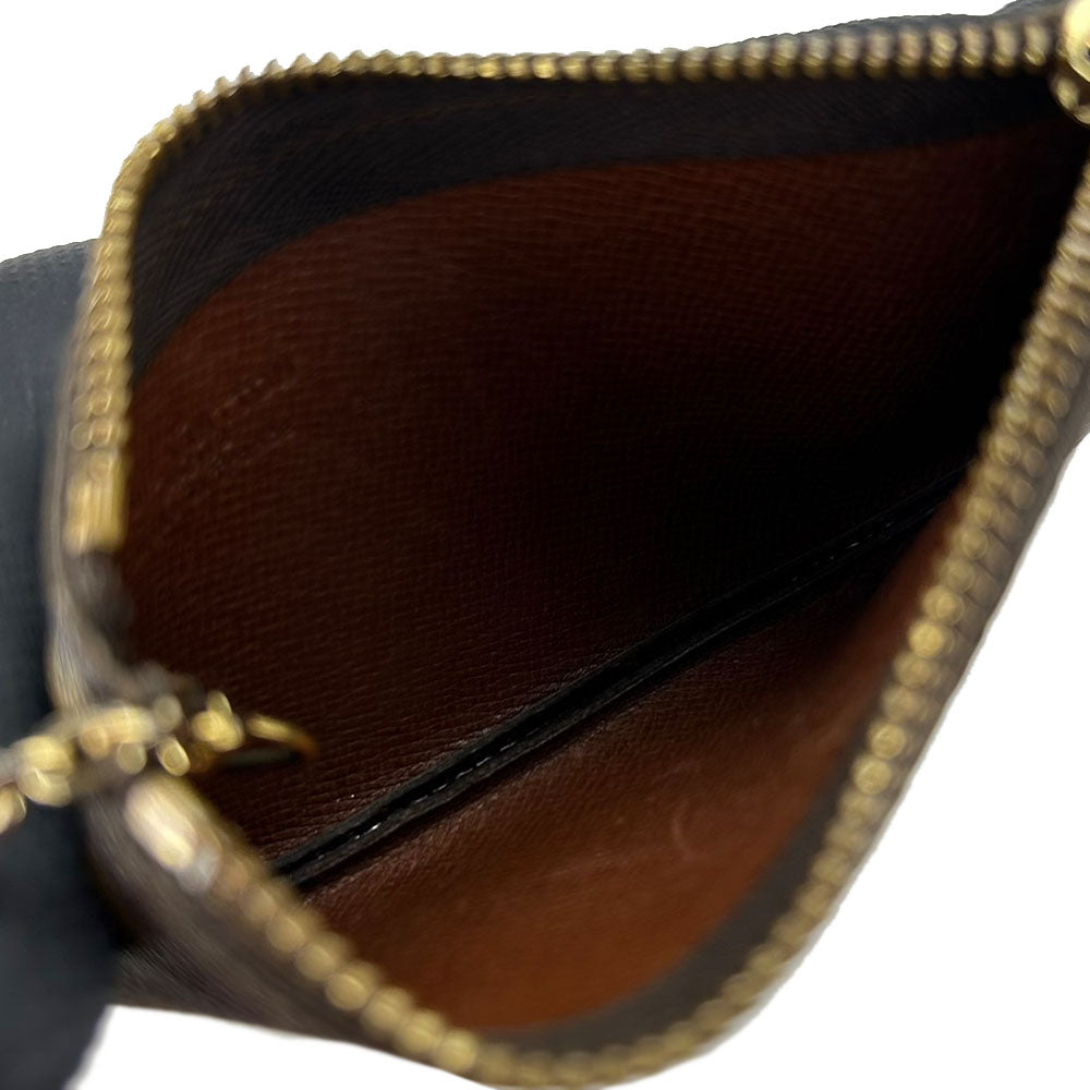 LOUIS VUITTON Coin case M62650 Monogram Brown Monogram Pochette Kle Women(Unisex) Used Authentic