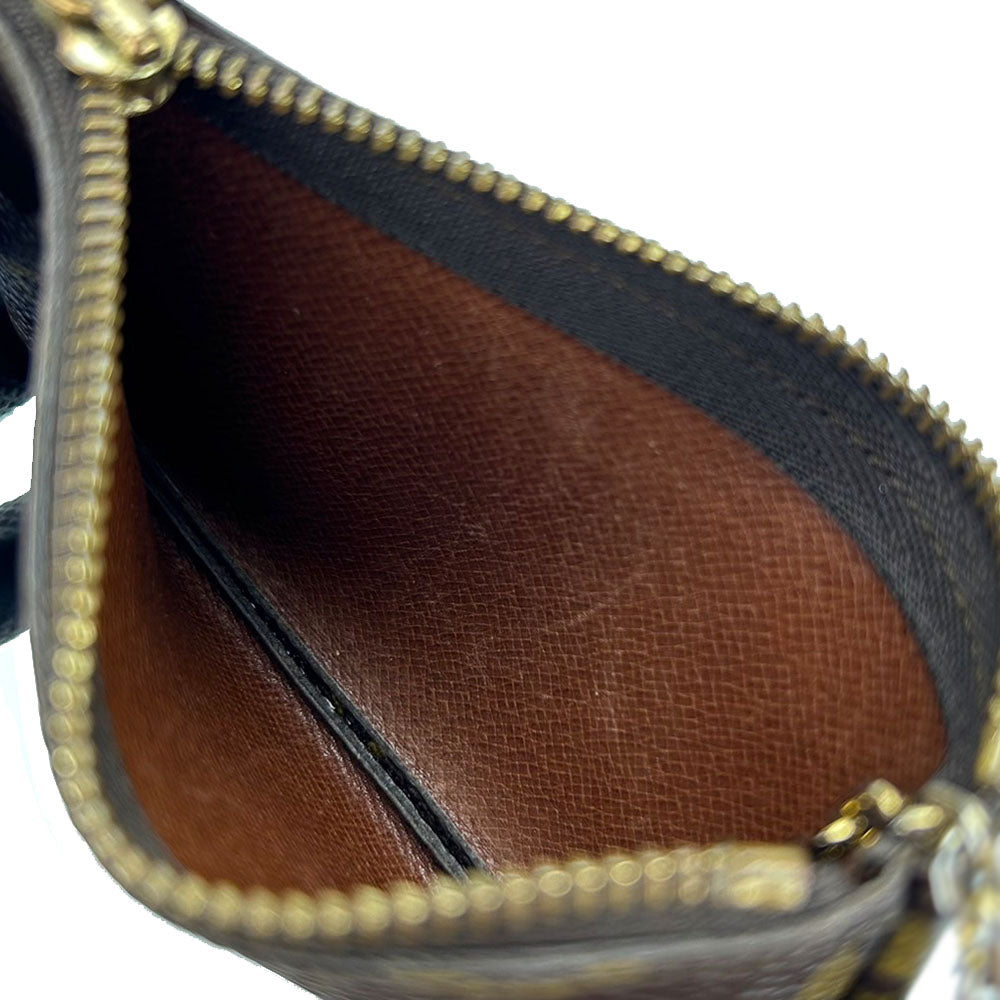 LOUIS VUITTON Coin case M62650 Monogram Brown Monogram Pochette Kle Women(Unisex) Used Authentic