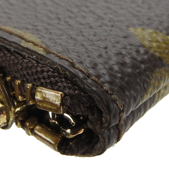 LOUIS VUITTON Coin case M62650 Monogram Brown Monogram Pochette Kle Women(Unisex) Used Authentic