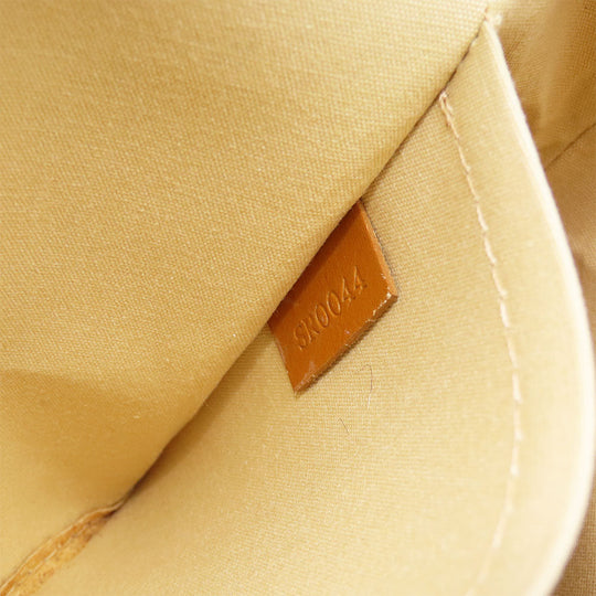 LOUIS VUITTON Handbag M92684 Monogram Mini, Leather beige Monogram Mini Lucille PM Women Used Authentic