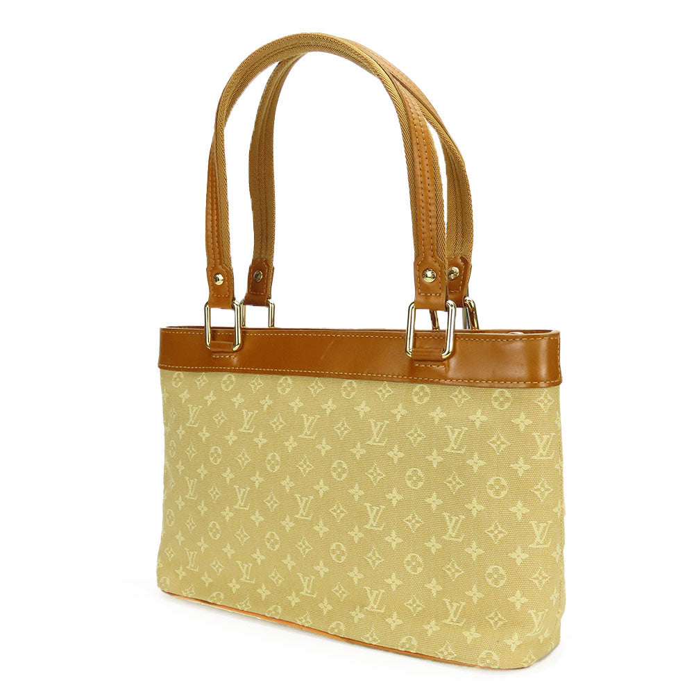 LOUIS VUITTON Handbag M92684 Monogram Mini, Leather beige Monogram Mini Lucille PM Women Used Authentic
