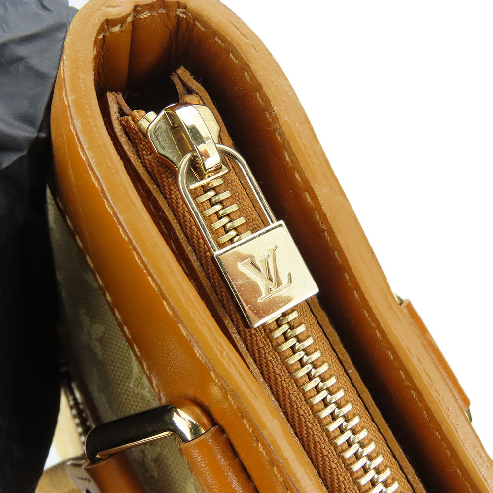 LOUIS VUITTON Handbag M92684 Monogram Mini, Leather beige Monogram Mini Lucille PM Women Used Authentic