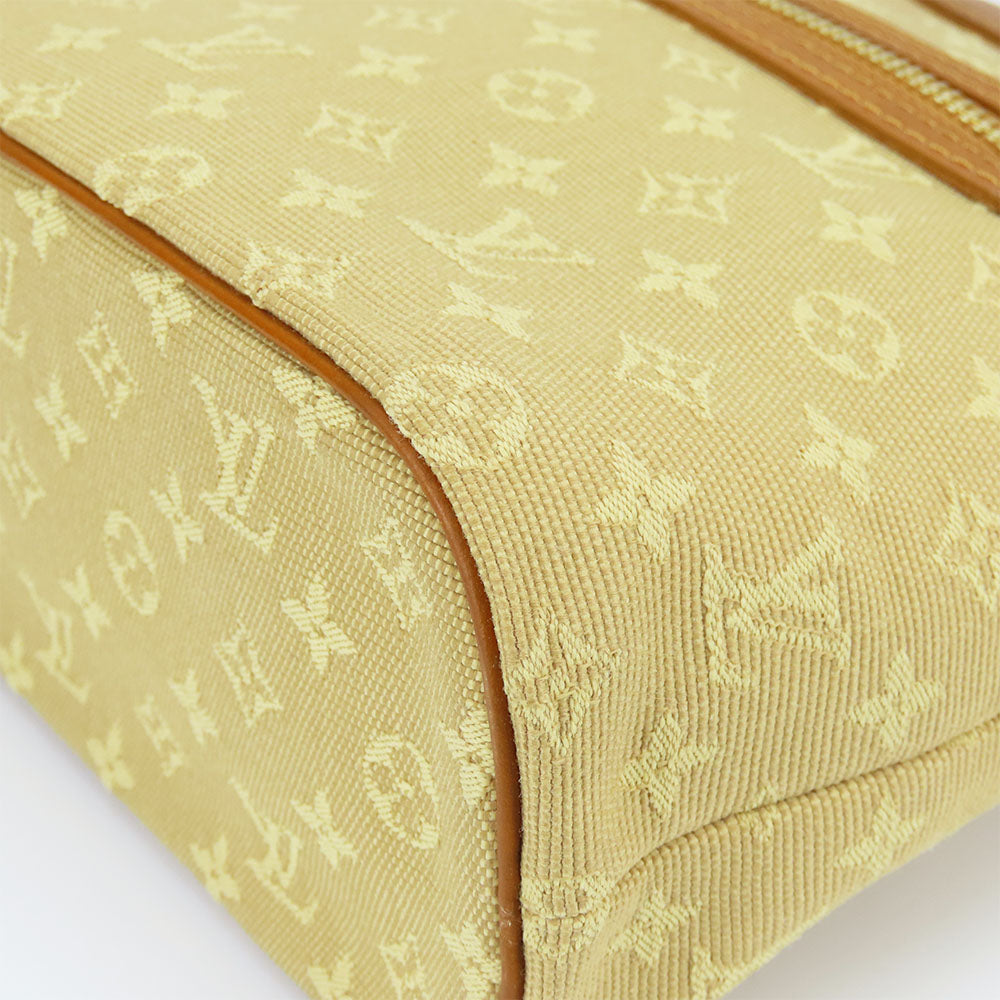 LOUIS VUITTON Handbag M92684 Monogram Mini, Leather beige Monogram Mini Lucille PM Women Used Authentic