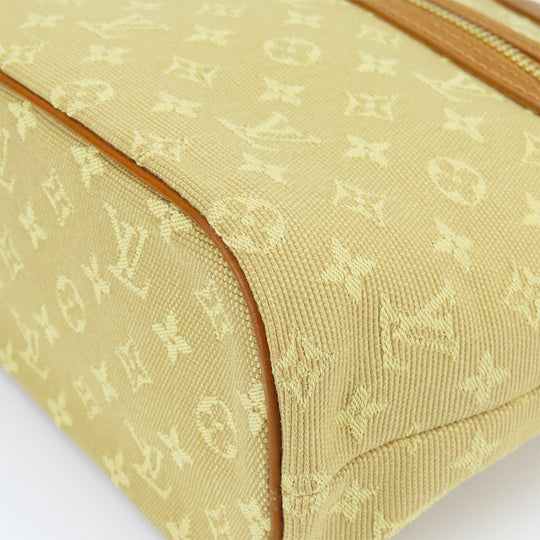 LOUIS VUITTON Handbag M92684 Monogram Mini, Leather beige Monogram Mini Lucille PM Women Used Authentic