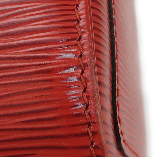 LOUIS VUITTON Handbag M43017 Epi Leather Red Epi Speedy 25 Women Used Authentic