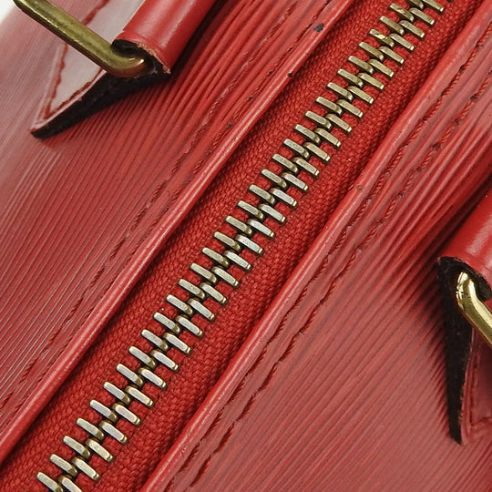 LOUIS VUITTON Handbag M43017 Epi Leather Red Epi Speedy 25 Women Used Authentic