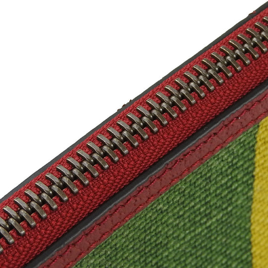 GUCCI Clutch bag 625602 Canvas, Leather multicolor Baiadera unisex(Unisex) Used Authentic