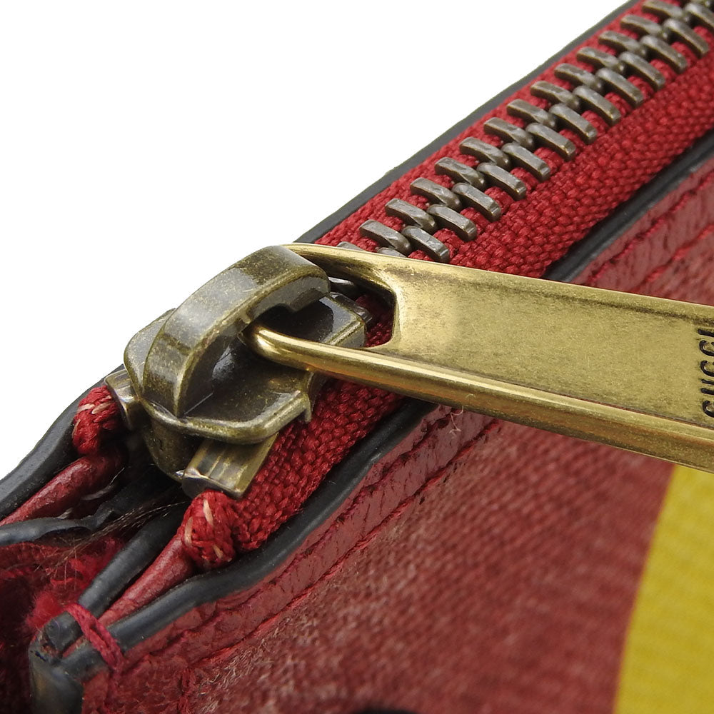 GUCCI Clutch bag 625602 Canvas, Leather multicolor Baiadera unisex(Unisex) Used Authentic