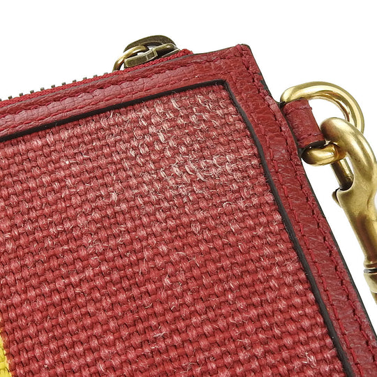 GUCCI Clutch bag 625602 Canvas, Leather multicolor Baiadera unisex(Unisex) Used Authentic