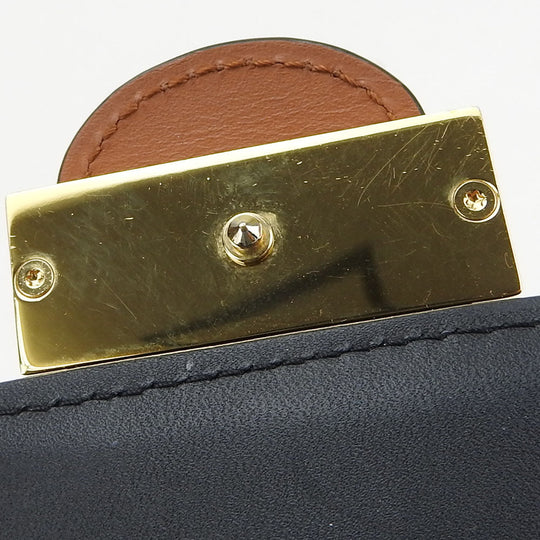 LOUIS VUITTON Tri-fold wallet M68725 Monogram , Monogram Reverse Brown Portefeuille Daufine Compact Women Used Authentic