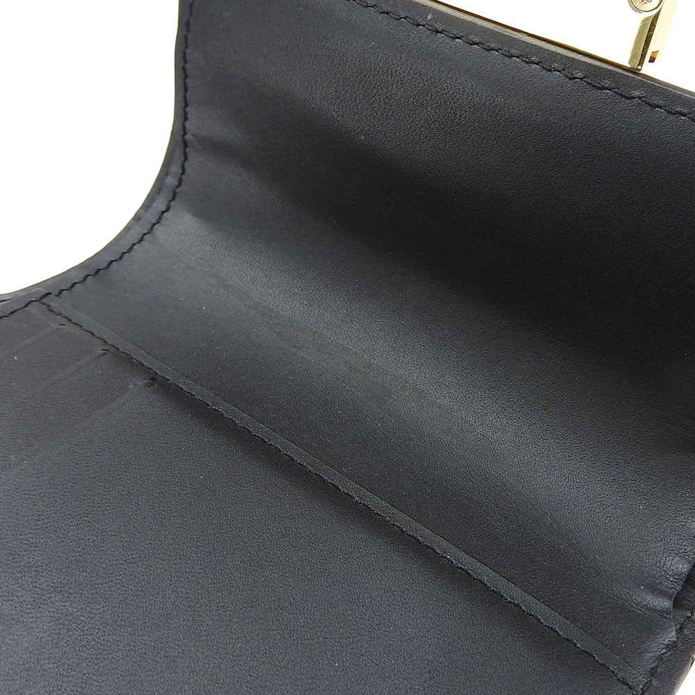 LOUIS VUITTON Tri-fold wallet M68725 Monogram , Monogram Reverse Brown Portefeuille Daufine Compact Women Used Authentic