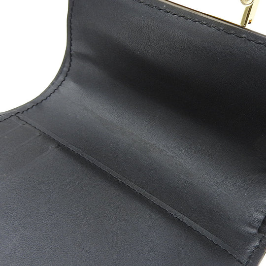 LOUIS VUITTON Tri-fold wallet M68725 Monogram , Monogram Reverse Brown Portefeuille Daufine Compact Women Used Authentic