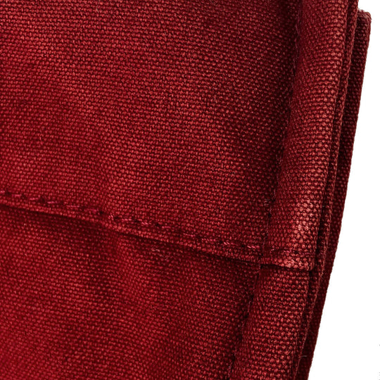HERMES Handbag canvas Red Fool ToePM unisex(Unisex) Used Authentic