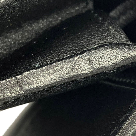 GUCCI Long Wallet Purse 244946 Sima leather black Guccisima Women Used Authentic