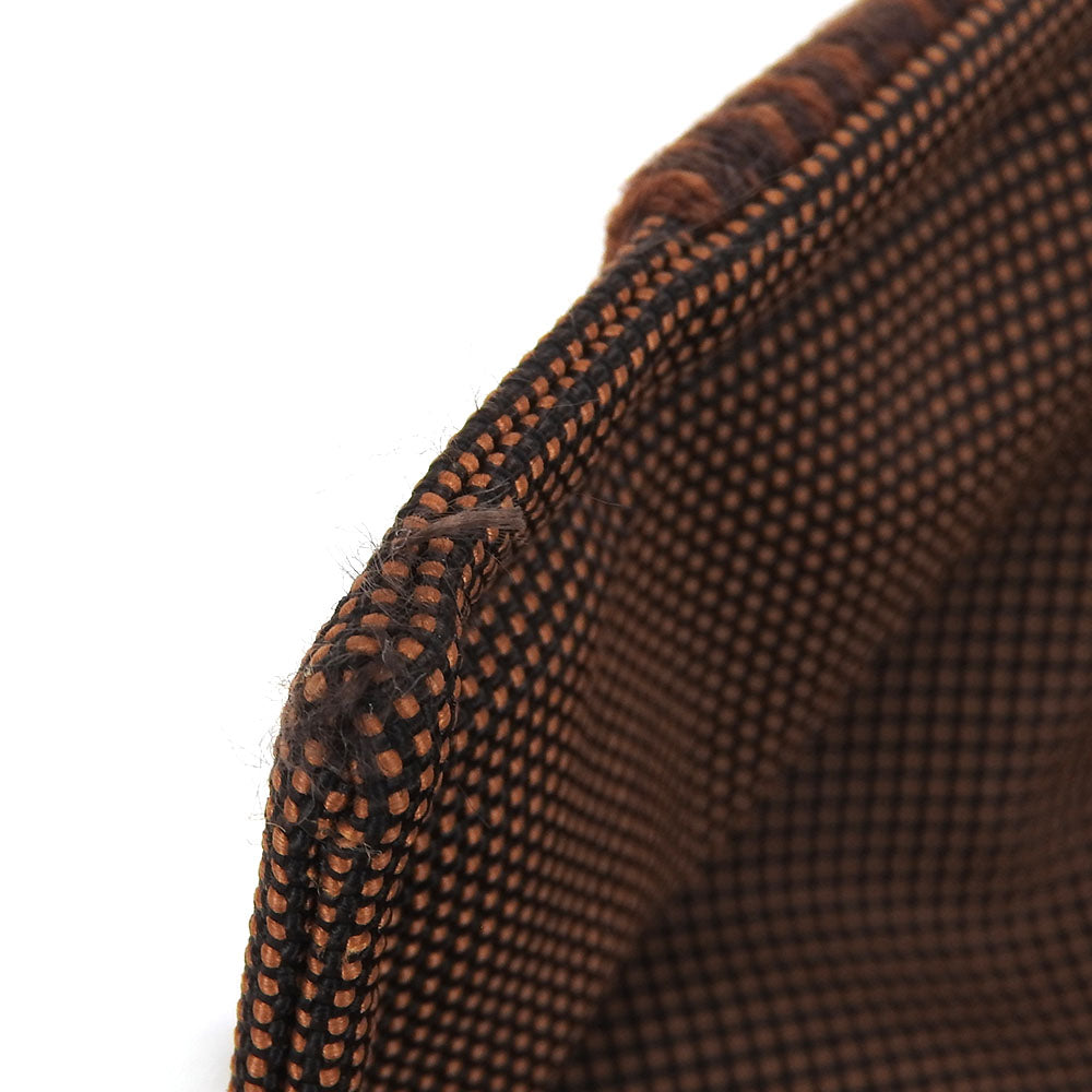 HERMES Shoulder Bag canvas Brown Her Line Bassus PM unisex(Unisex) Used Authentic