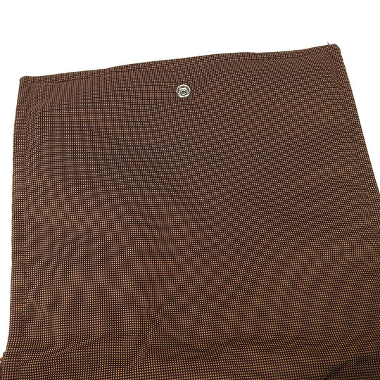 HERMES Shoulder Bag canvas Brown Her Line Bassus PM unisex(Unisex) Used Authentic