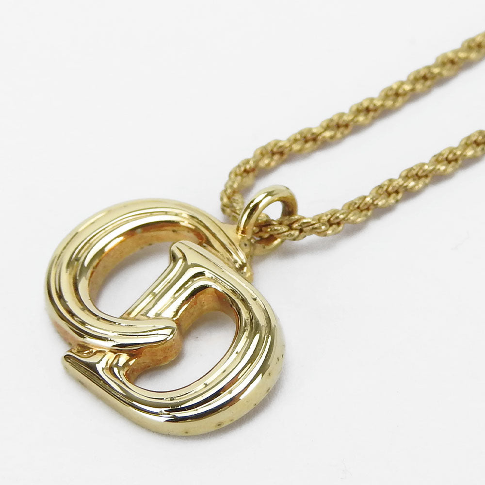 Christian Dior Necklace metal gold Women Used Authentic