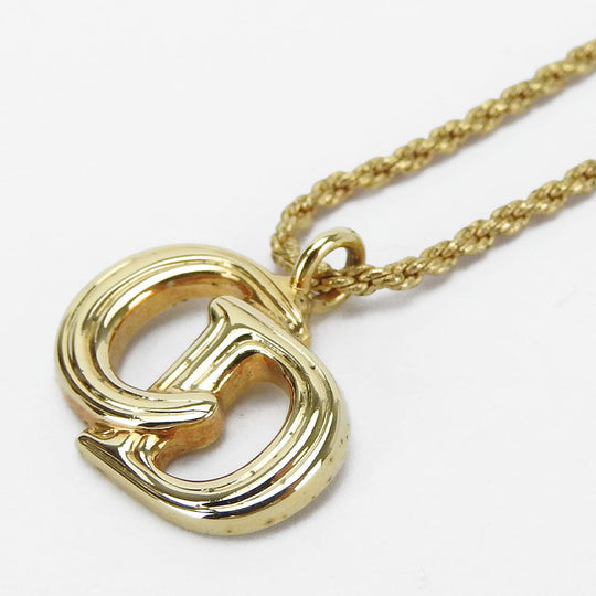 Christian Dior Necklace metal gold Women Used Authentic