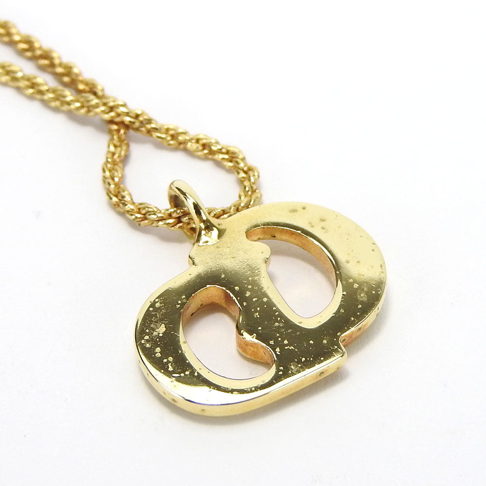 Christian Dior Necklace metal gold Women Used Authentic