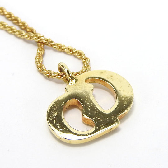 Christian Dior Necklace metal gold Women Used Authentic
