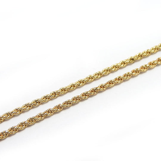 Christian Dior Necklace metal gold Women Used Authentic