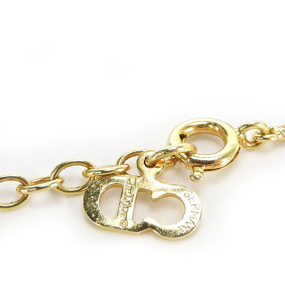 Christian Dior Necklace metal gold Women Used Authentic