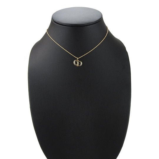 Christian Dior Necklace metal gold Women Used Authentic