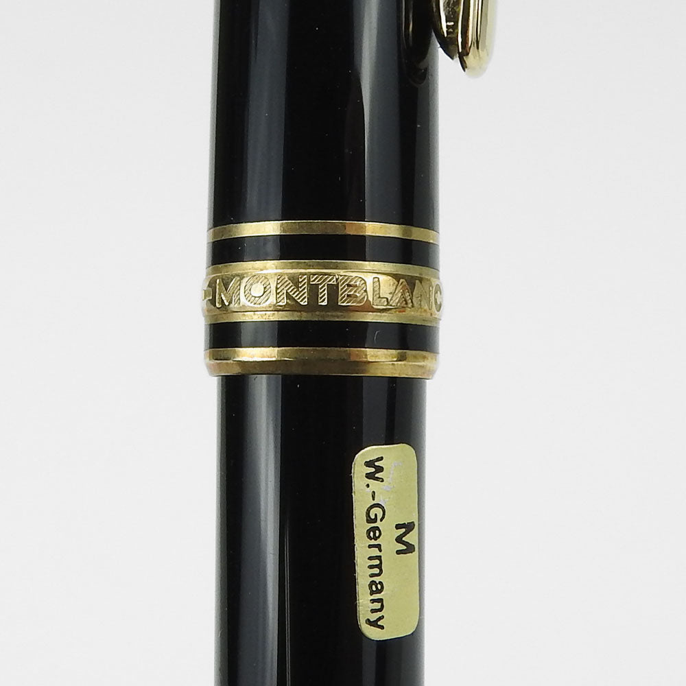 MONTBLANC fountain pen plastic black Meisterstück