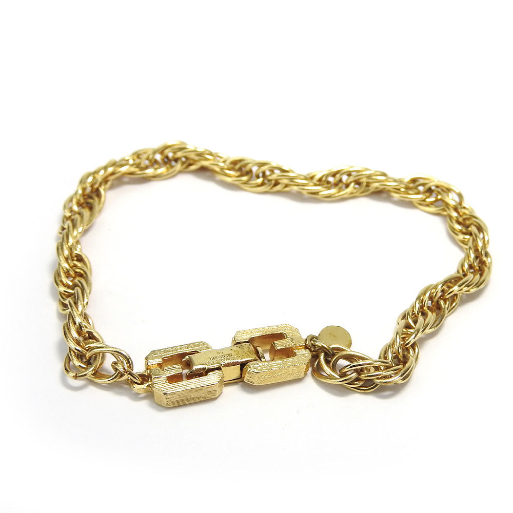 Givenchy bracelet metal gold Women Used Authentic