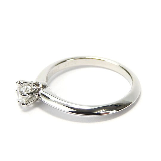 TIFFANY&Co. Ring Pt950Platinum, Diamond Platinum Solitaire setting Women Used Authentic