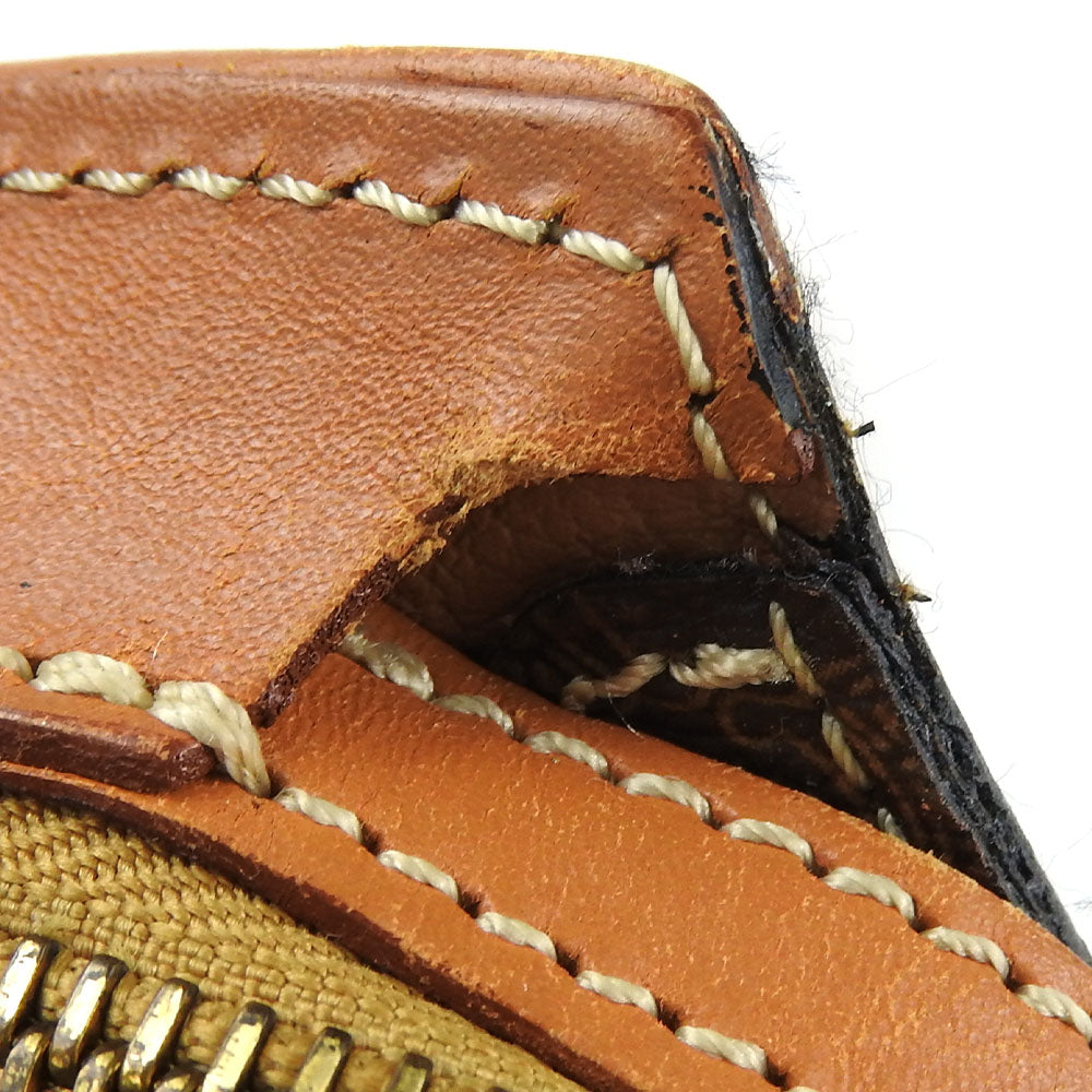 CELINE Tote Bag Leather, PVC Brown Macadam Women Used Authentic