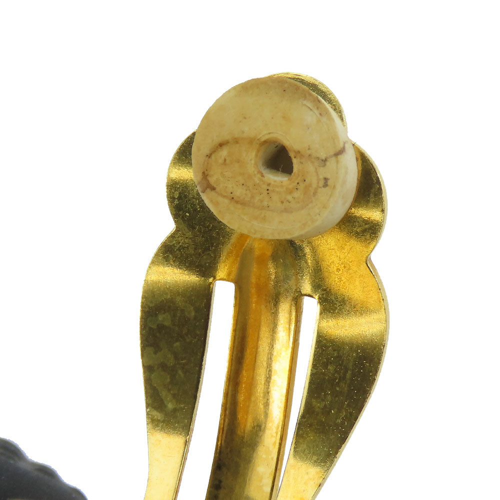 CHANEL Earring metal gold COCO Mark Women Used Authentic