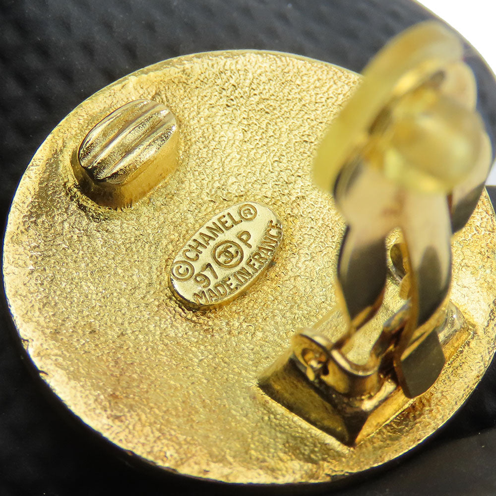 CHANEL Earring metal gold Women Used Authentic