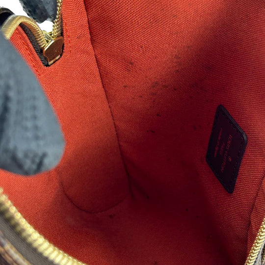 LOUIS VUITTON Sling bag N51994 Damier, coated canvas Brown Geronimos unisex(Unisex) Used Authentic