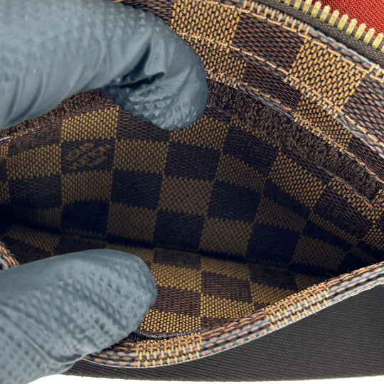 LOUIS VUITTON Sling bag N51994 Damier, coated canvas Brown Geronimos unisex(Unisex) Used Authentic