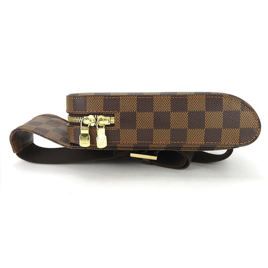 LOUIS VUITTON Sling bag N51994 Damier, coated canvas Brown Geronimos unisex(Unisex) Used Authentic